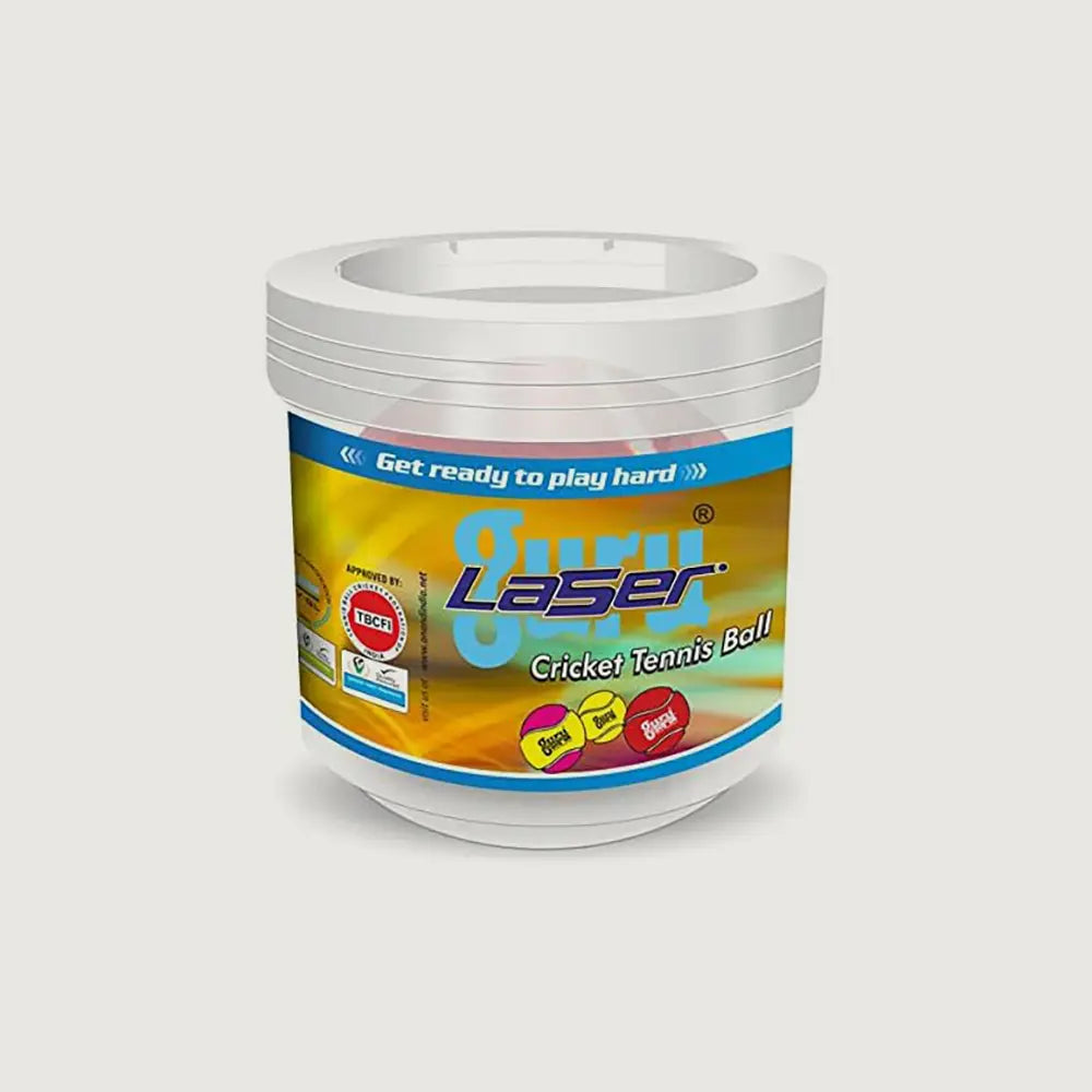 Guru Heavy Weight Cricket Tennis Ball (Pack of 6)