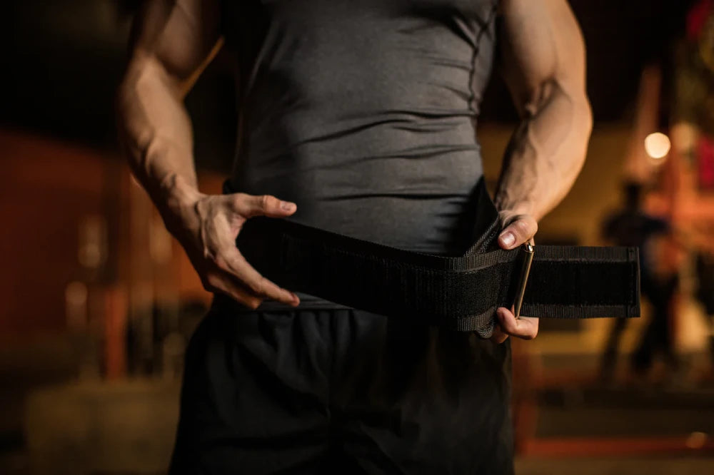 Harbinger 4" Nylon Belt – Black