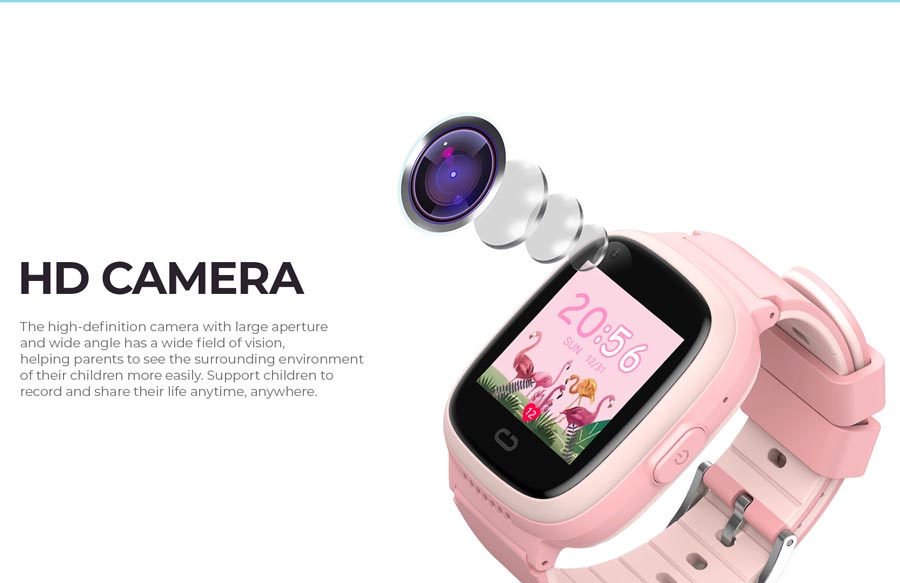 Havit KW11 Kids Smart Watch - Pink