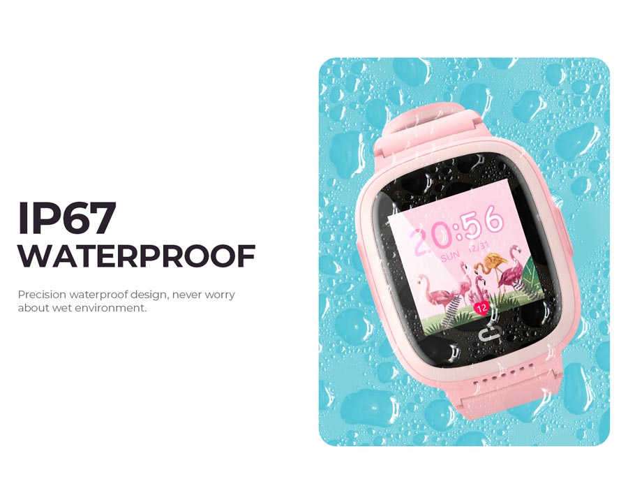 Havit KW11 Kids Smart Watch - Pink