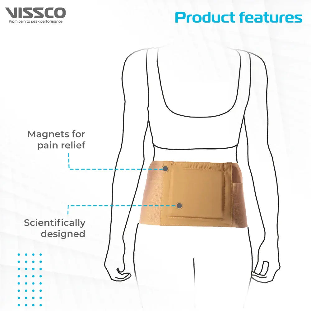 VISSCO Magnetic Back Support