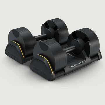 Matrix Adjustable Dumbbells Pair - 20 kg - Dumbbells Adjustable | Buy Online in Kuwait | Pro Sports Kuwait