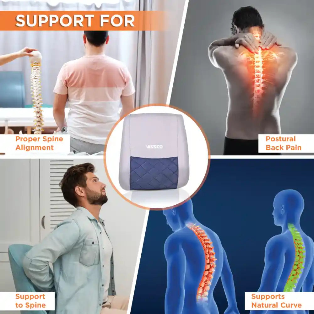 VISSCO Smart Orthopaedic Back Rest
