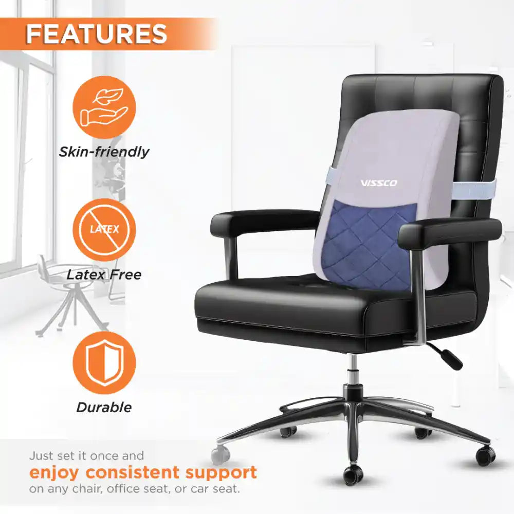 VISSCO Smart Orthopaedic Back Rest