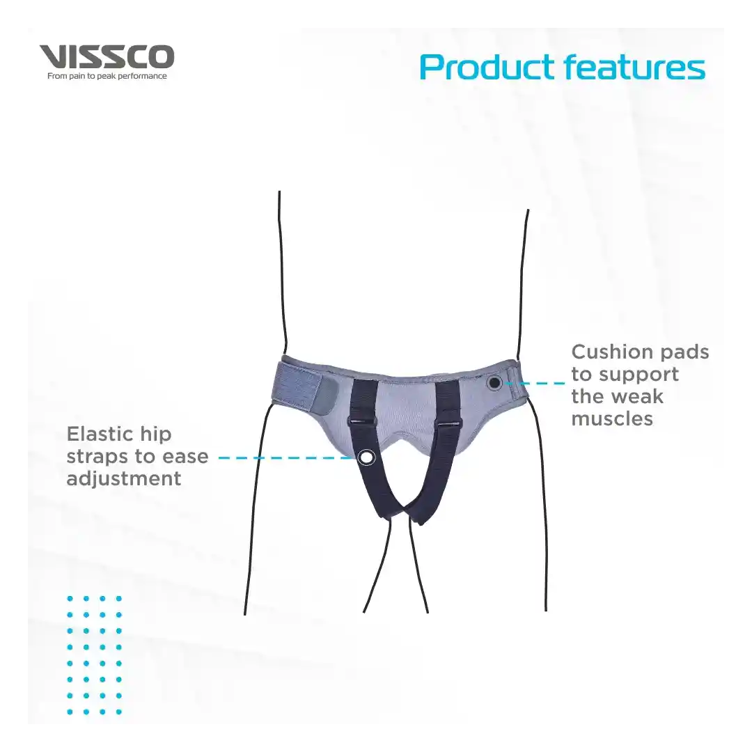 
VISSCO Hernia Belt With Double Pad
