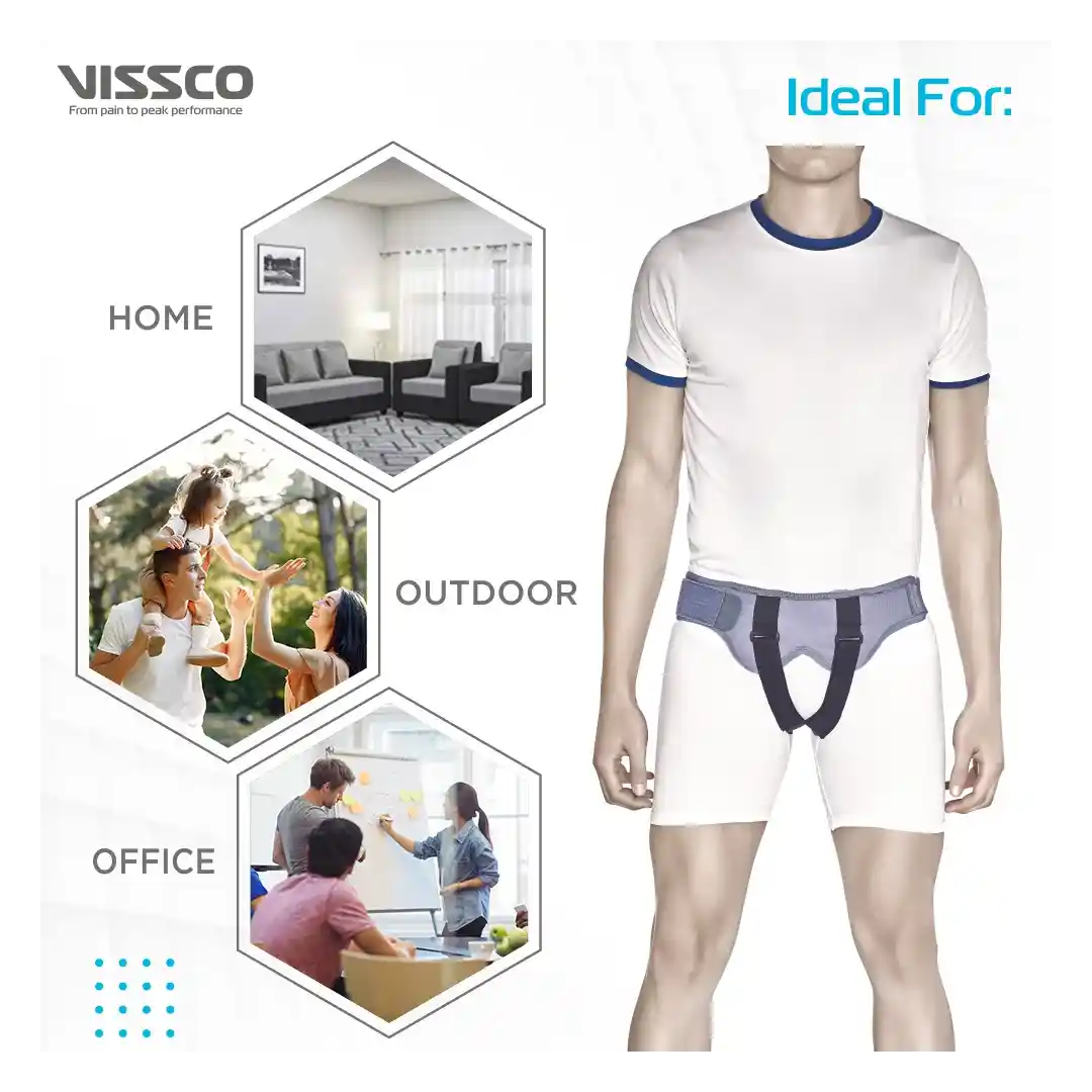 
VISSCO Hernia Belt With Double Pad
