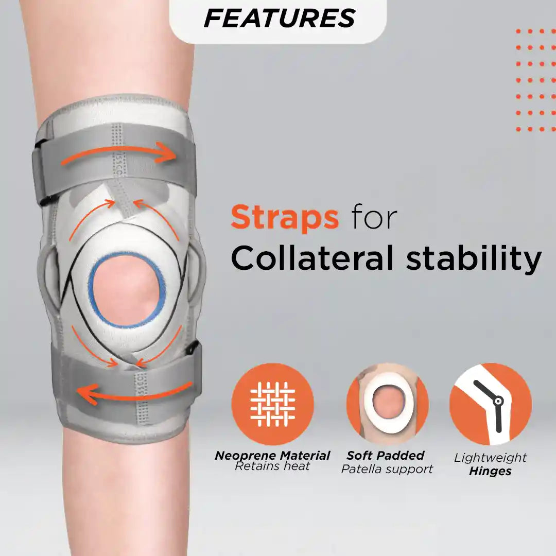 VISSCO Neoprene Hinged Patella Knee Brace