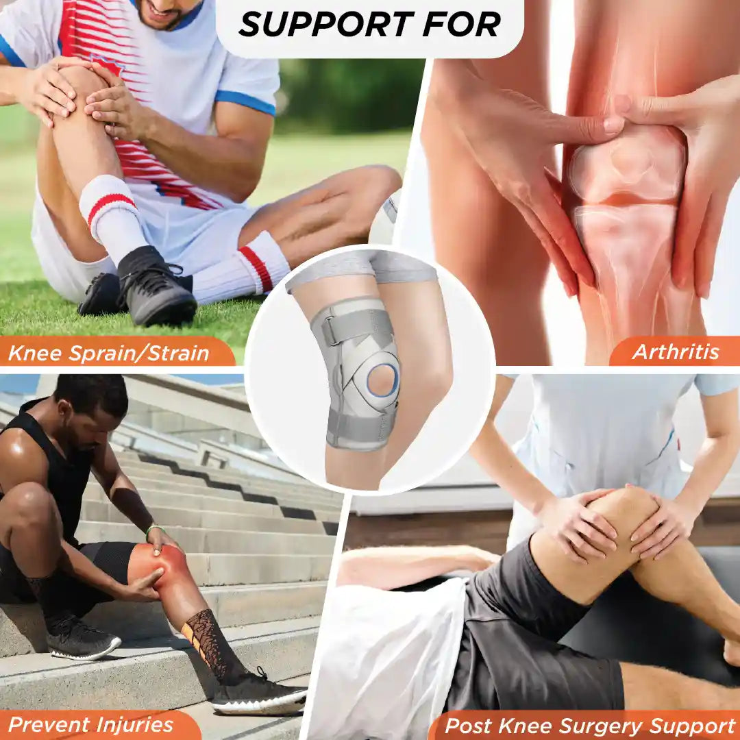 VISSCO Neoprene Hinged Patella Knee Brace