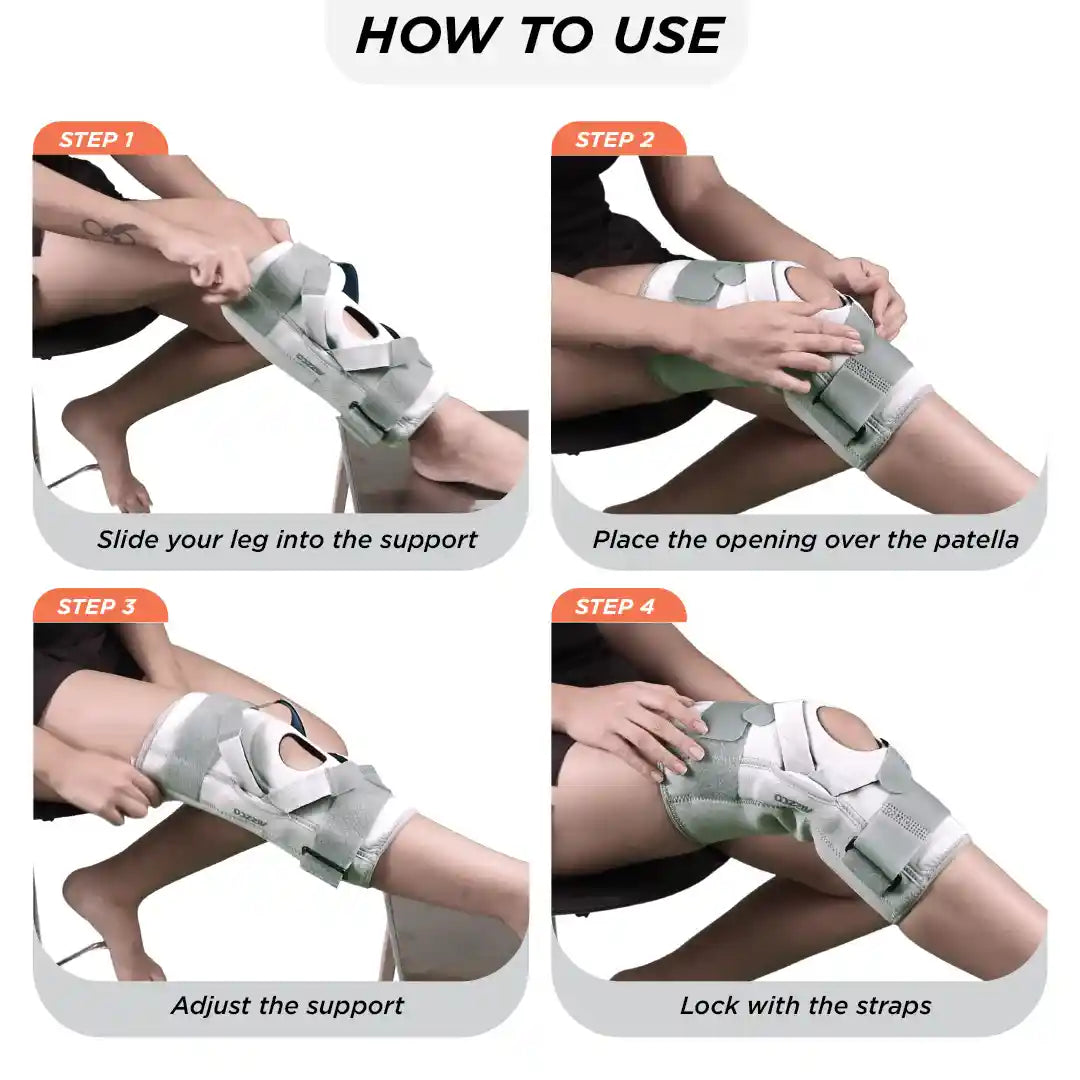 VISSCO Neoprene Hinged Patella Knee Brace