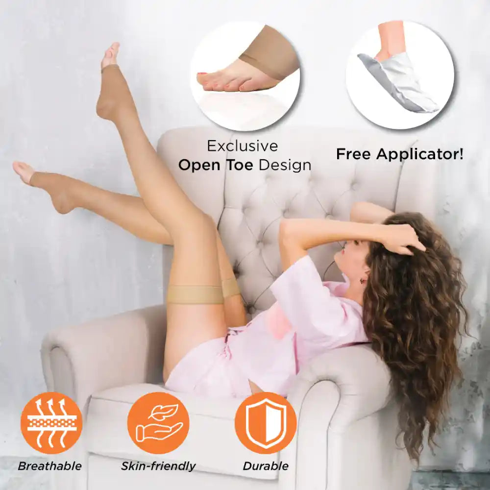 VISSCO Medical Compression - Class 2 Thigh Length