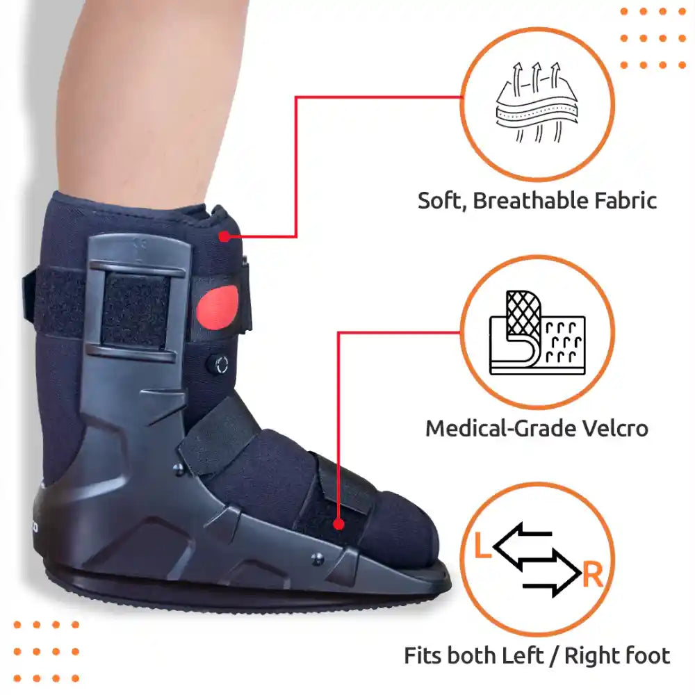 VISSCO Pneumatic Walker Boot - 11"