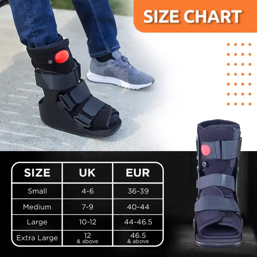VISSCO Pneumatic Walker Boot - 11"