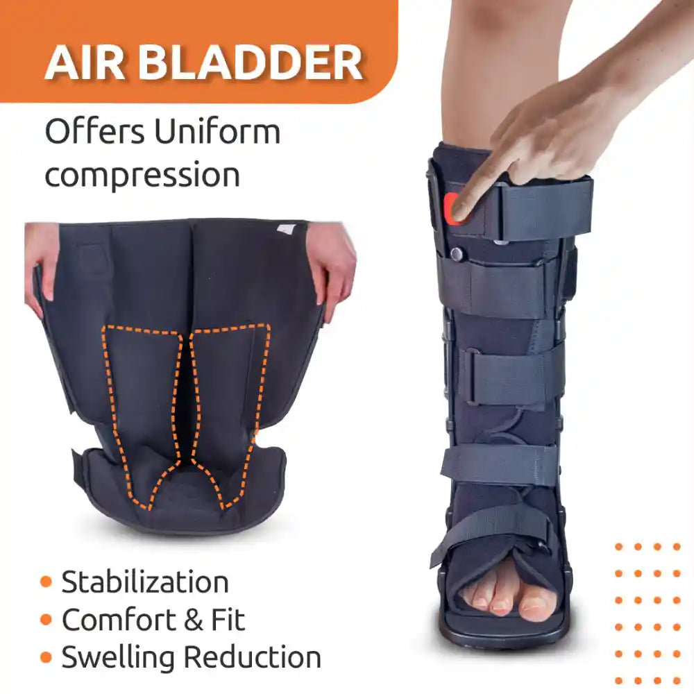 VISSCO Pneumatic Walker Boot - 17"