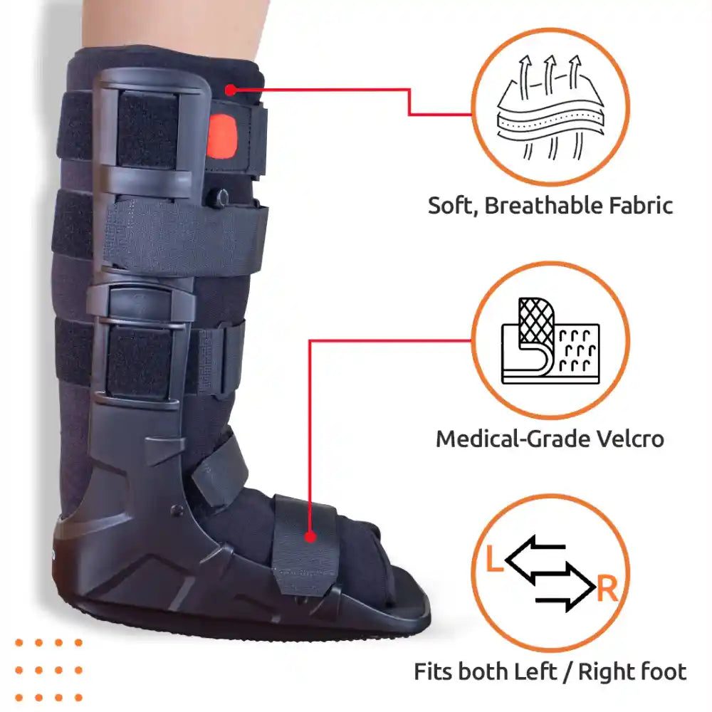 VISSCO Pneumatic Walker Boot - 17"