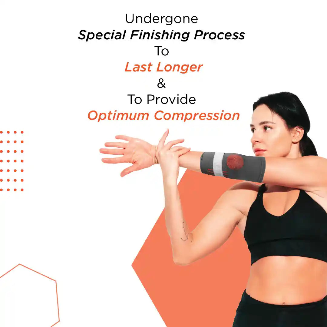VISSCO Elbow Support with Strap (Mild Support)