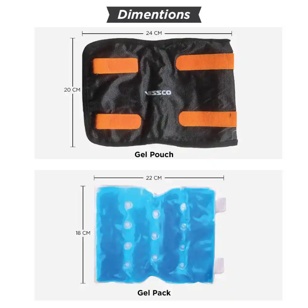 VISSCO Hot & Cold Gel Pack Strap