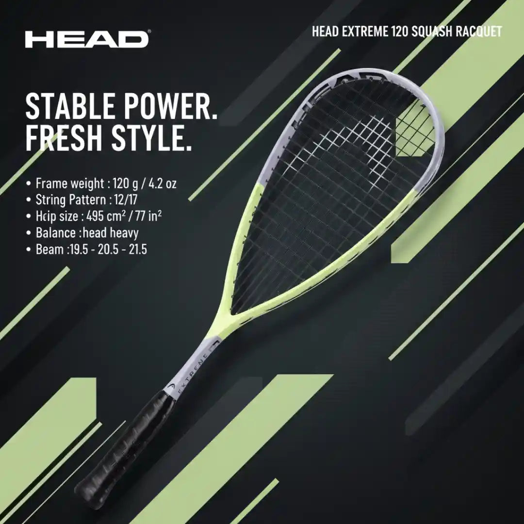 Head Extreme 120 Squash Racket 2025