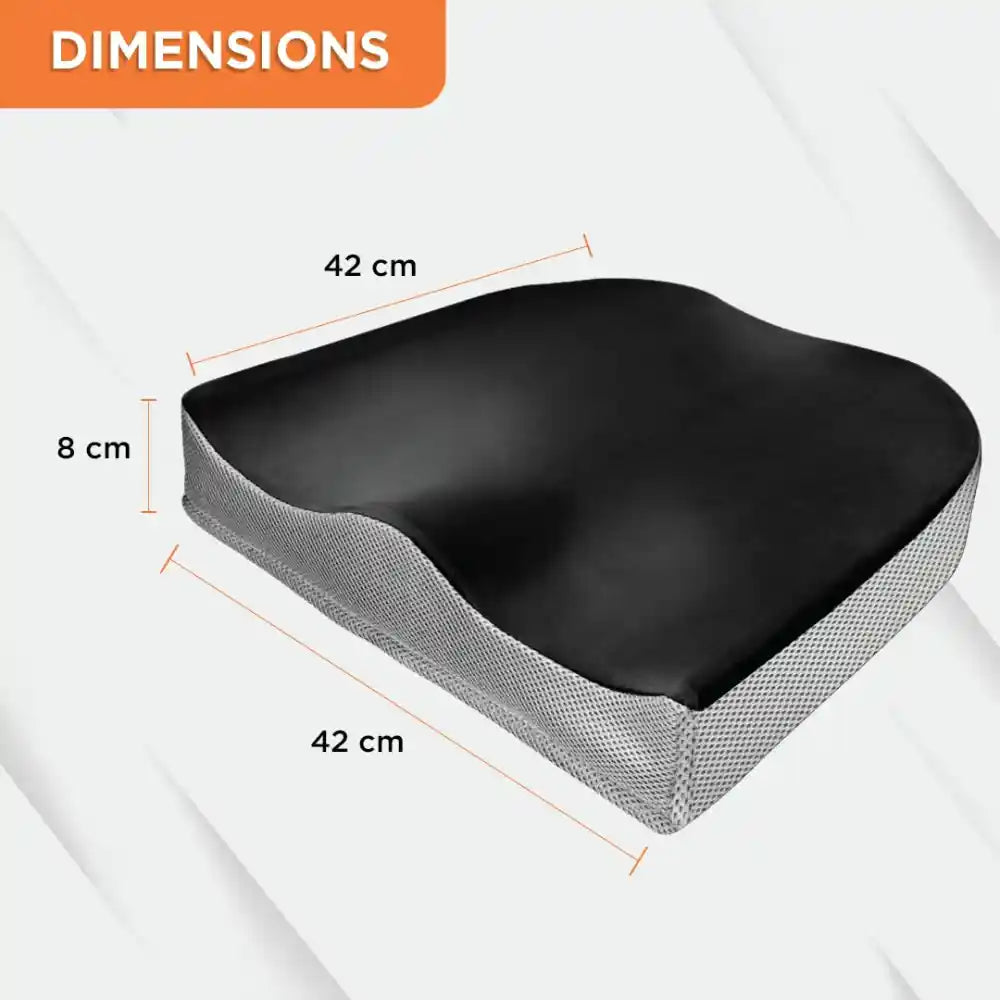 VISSCO Foam Orthopedic Coccyx Cushion Seat