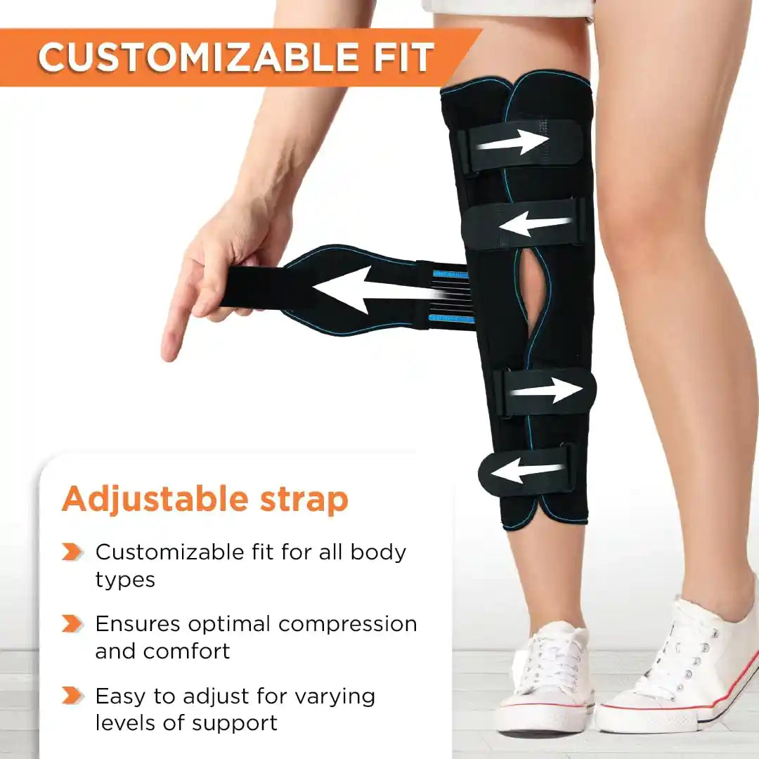 VISSCO Knee Stabler- Long 19" Brace (Firm Support)