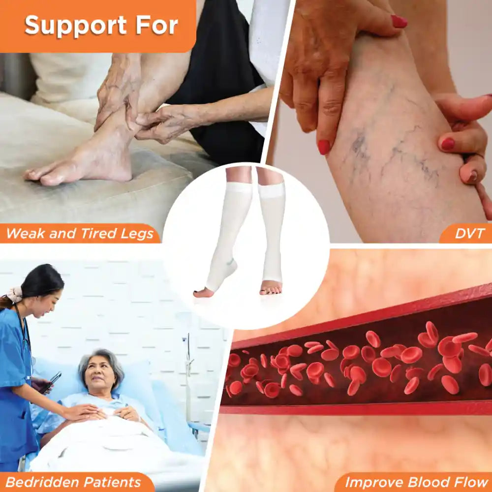 VISSCO Anti-Embolism - Knee (Mild Support)