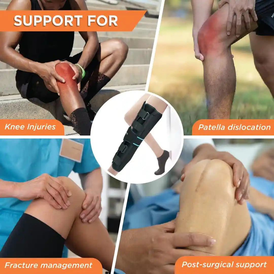 VISSCO Knee Stabler- Long 19" Brace (Firm Support)