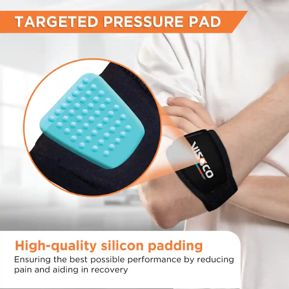 VISSCO Tennis Elbow Support (Mild Support)