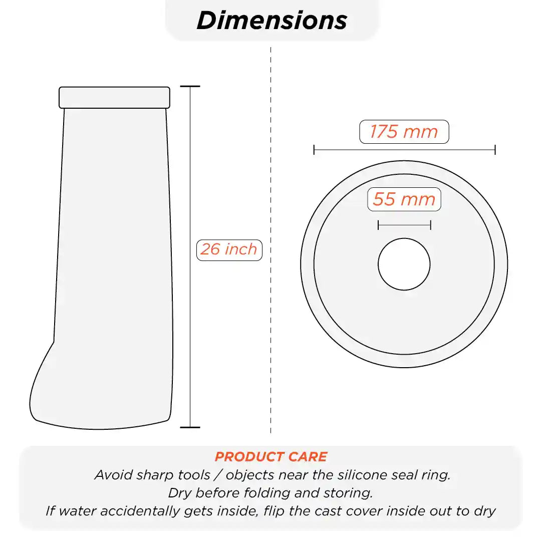 VISSCO Cast Cover - Thigh