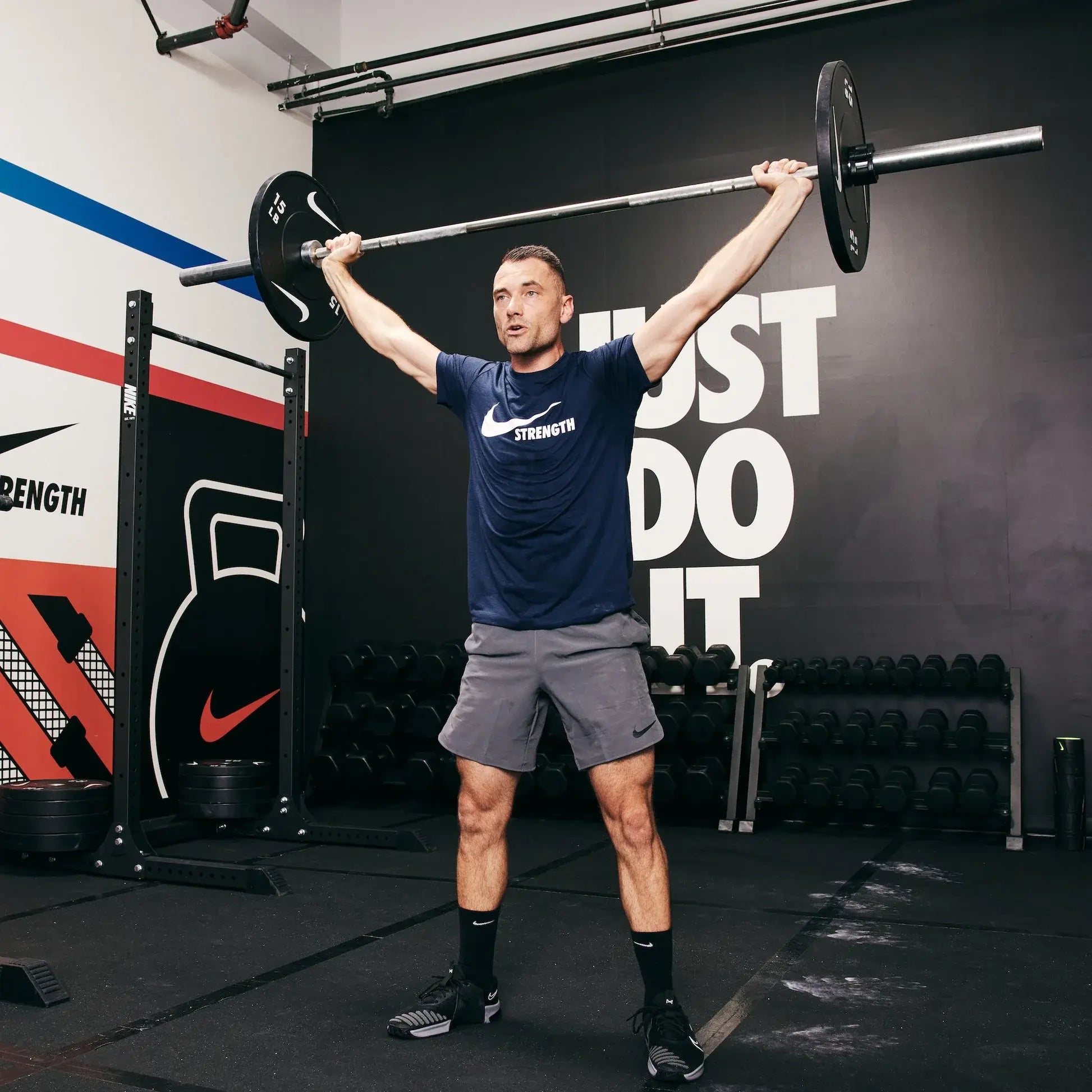 Nike Chrome Barbell - 20 Kg