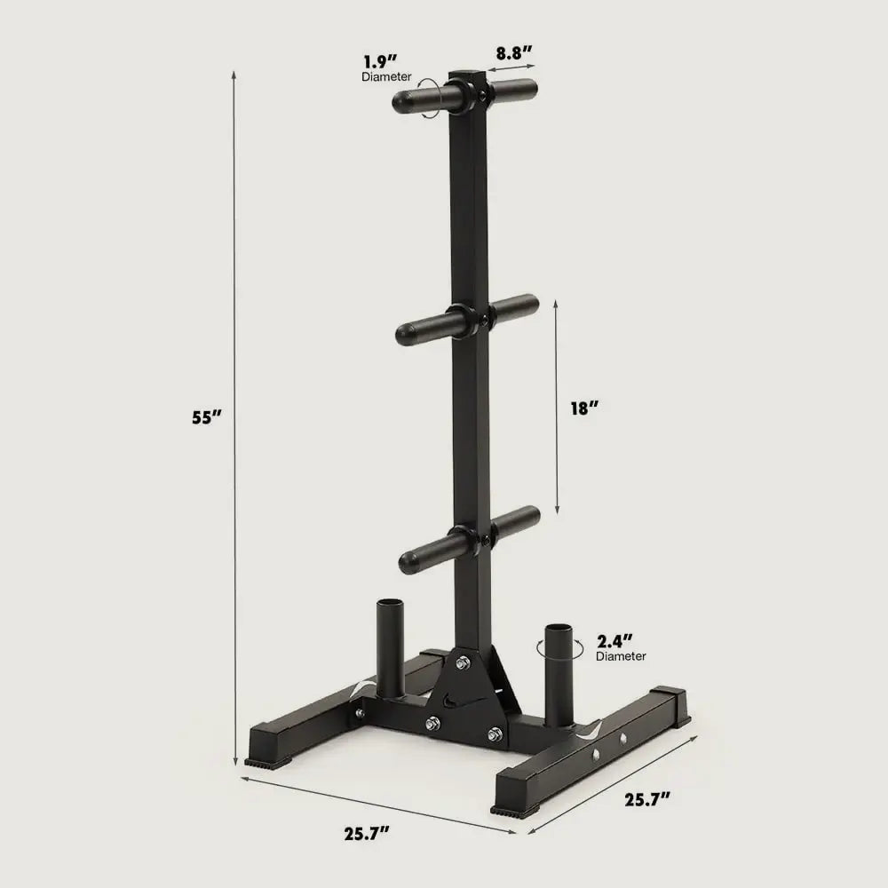 Nike Plate Tree & Barbell Holder