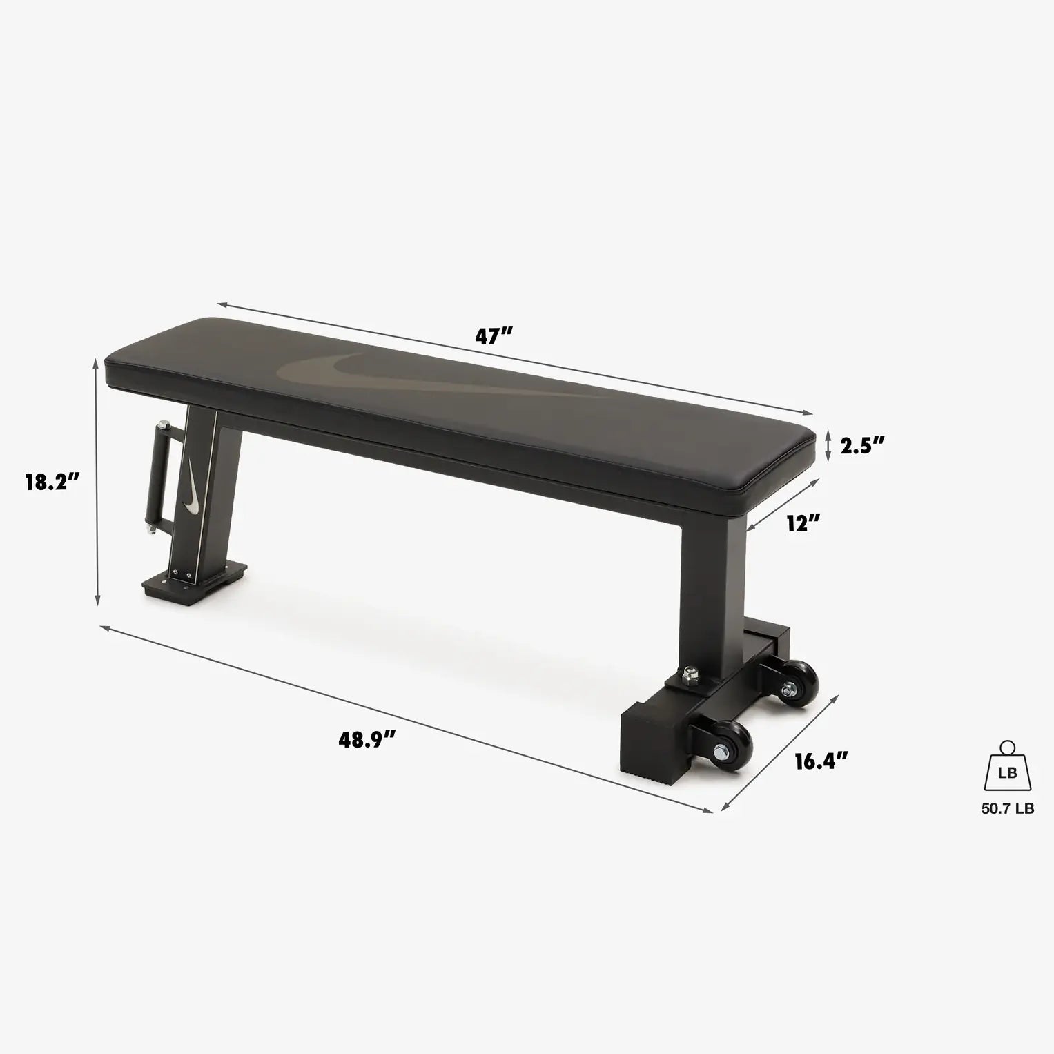 Nike Rolling Weight Bench