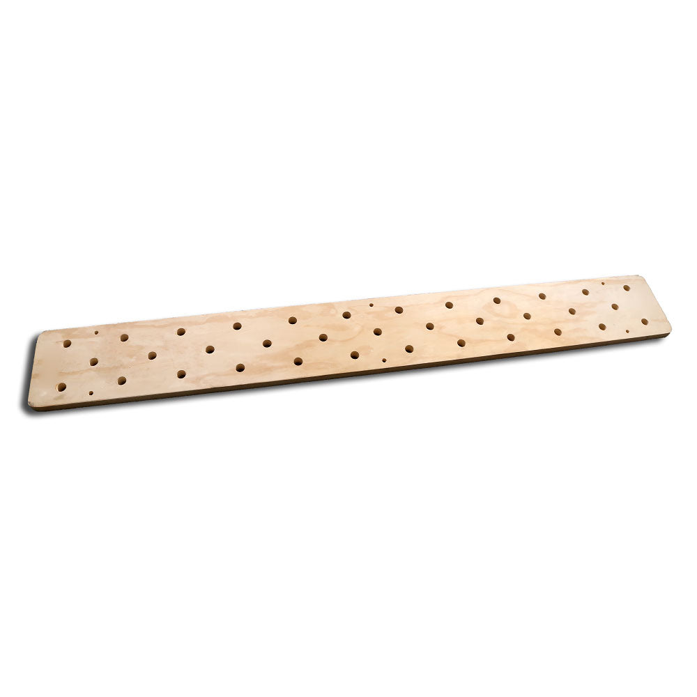 Wooden Mounted Climbing Pegboard