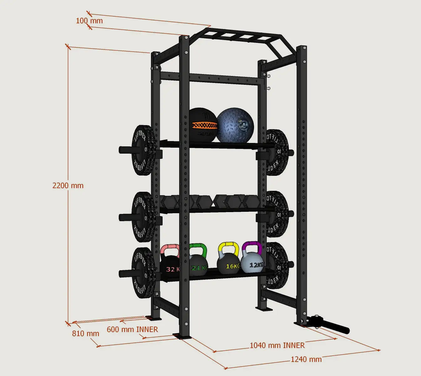 Liftdex Functional Rack