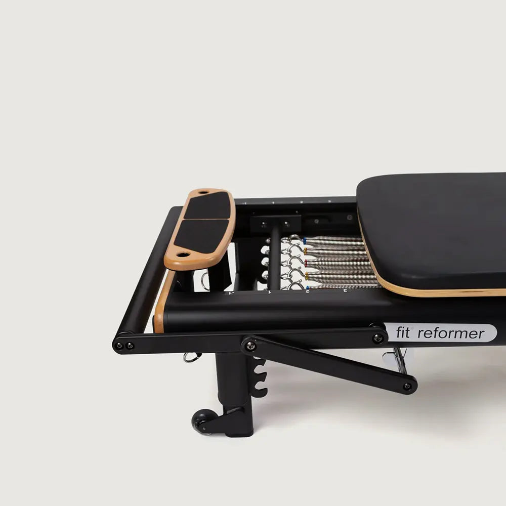 Peak Pilates Fit™ Reformer incl. Long/Short Box - Black view 7 - Pilates Equipment | Buy Online in Kuwait | Pro Sports Kuwait