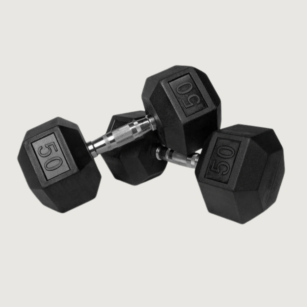 Hex Dumbbells - 50 lb Pair