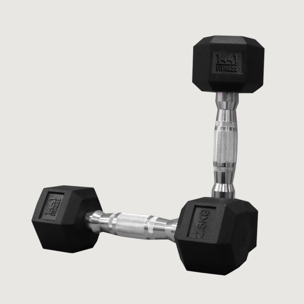 Hex Dumbbells - 2.5 kg Pair