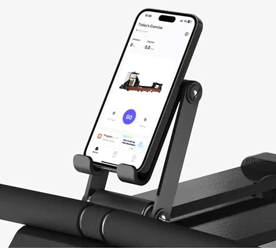 King Smith Tri-Fold Water Rowing Machine - Walnut