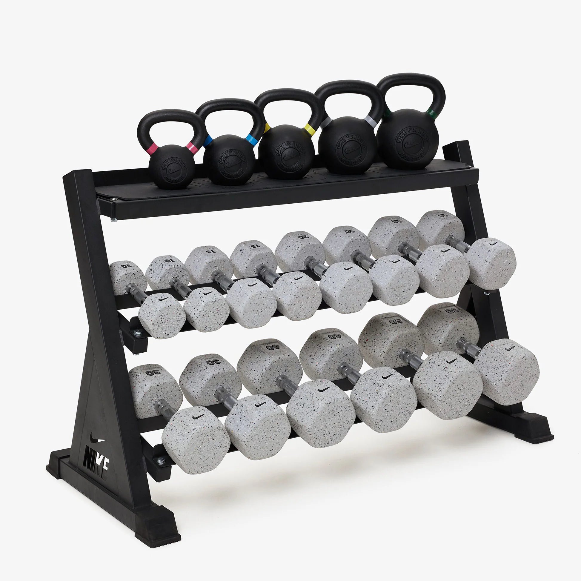 Nike Kettlebell & Dumbbell Storage Rack