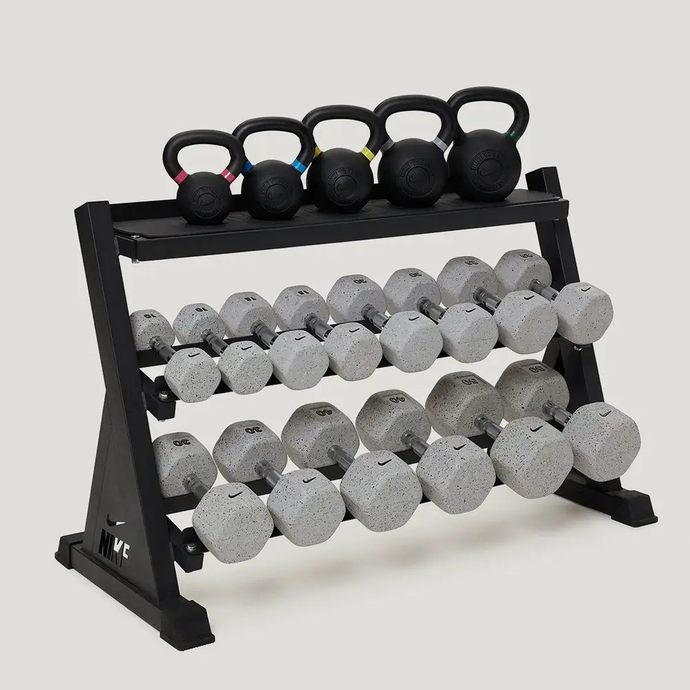 Nike Kettlebell & Dumbbell Storage Rack