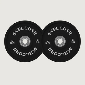 Skelcore CPU Black Bumper Plates - Pair - Weight Plates Bumper | Buy Online in Kuwait | Pro Sports Kuwait