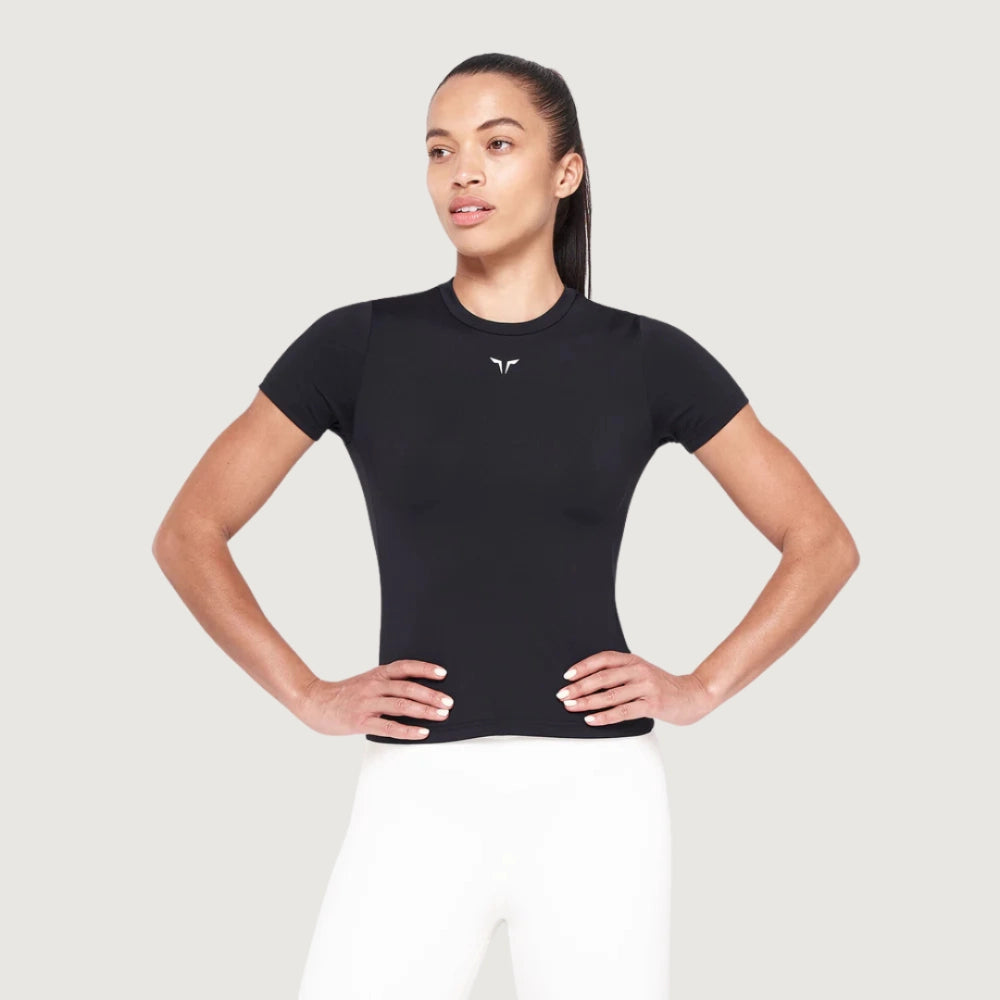 Athletic Fit Tee – Black