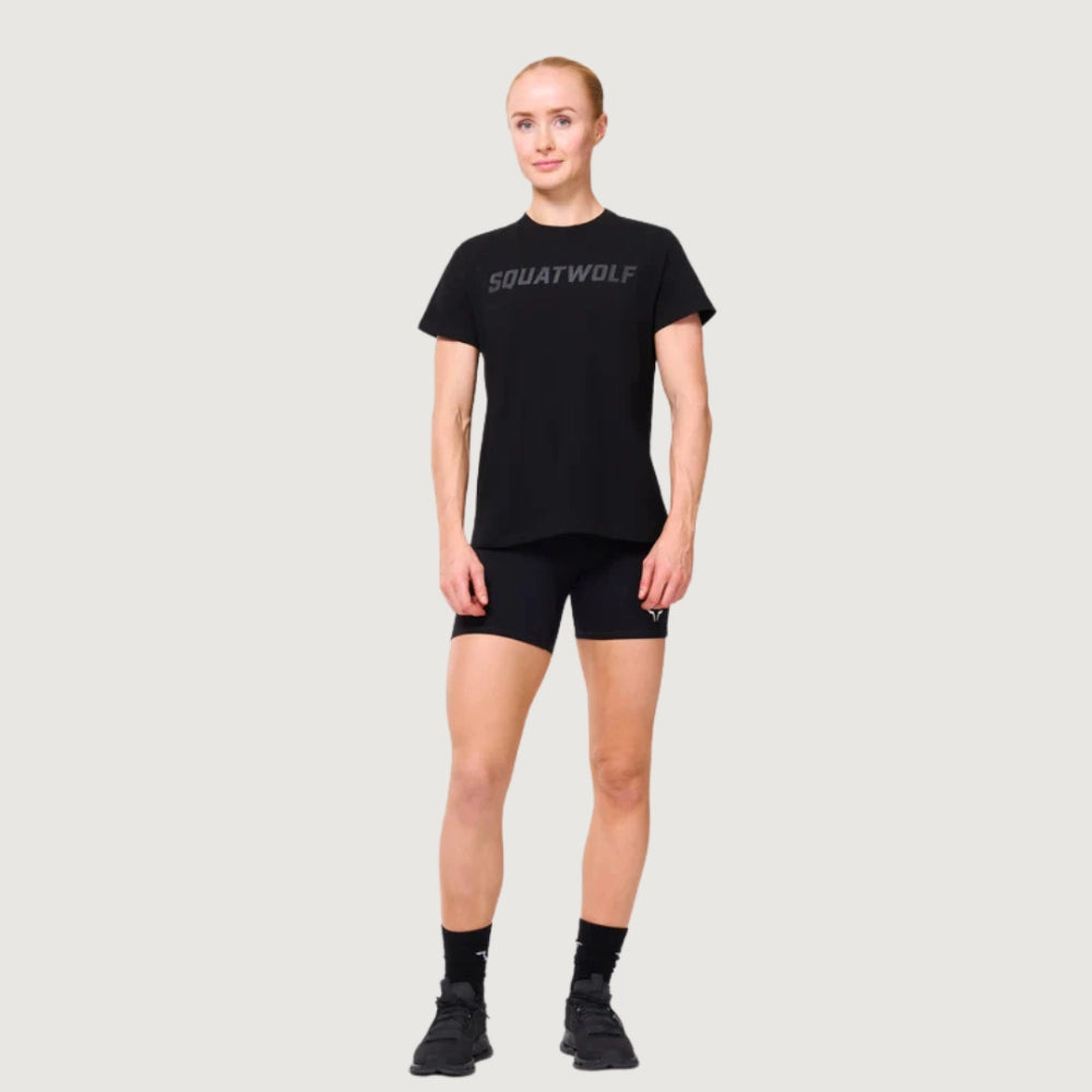 Wordmark Regular Tee – Black