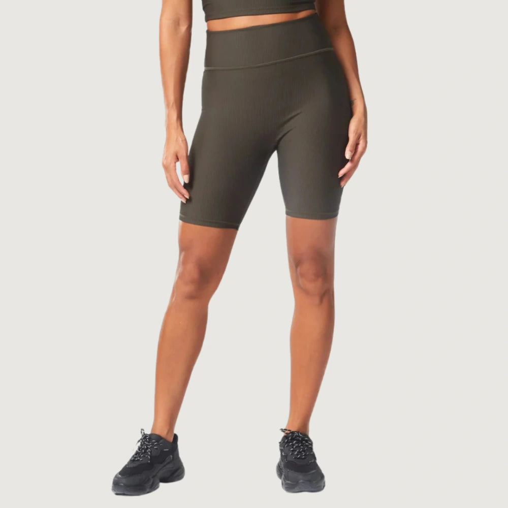 Squatwolf Code Ribbed Biker Shorts