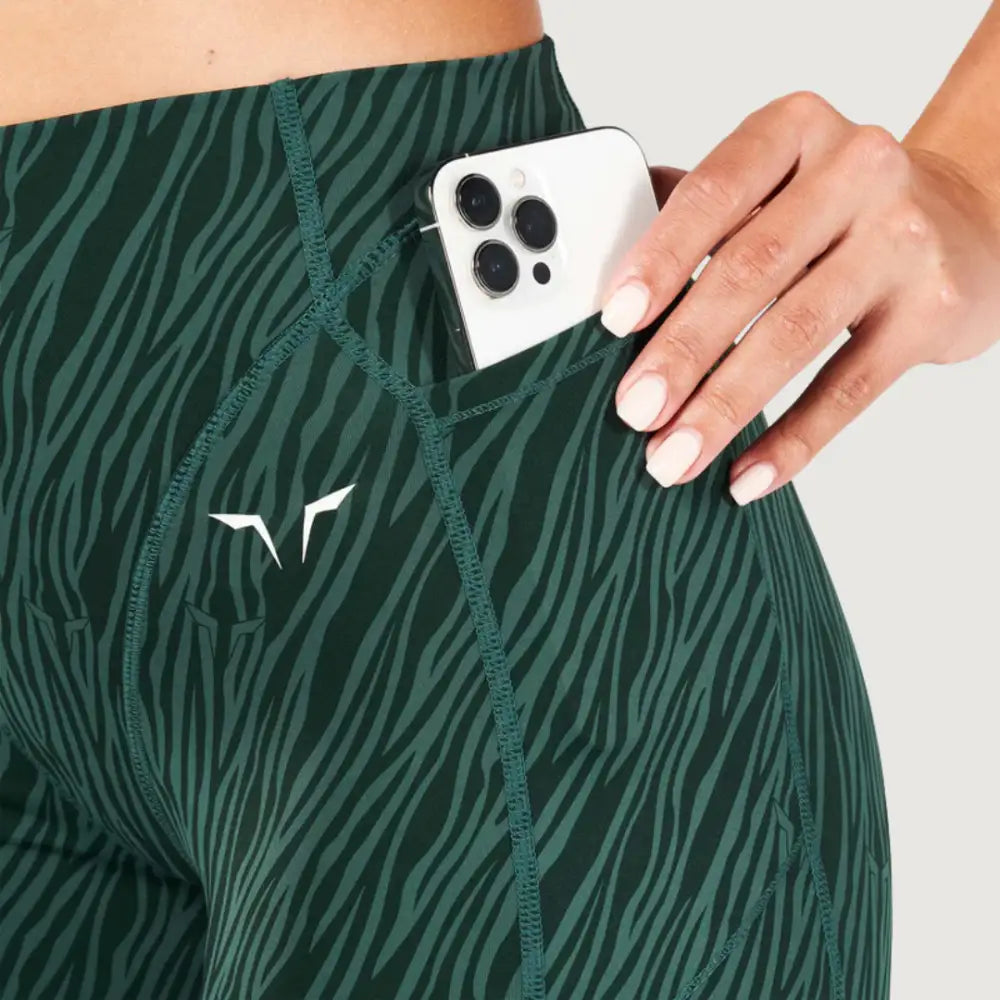Squatwolf Core Wild Print Biker Shorts