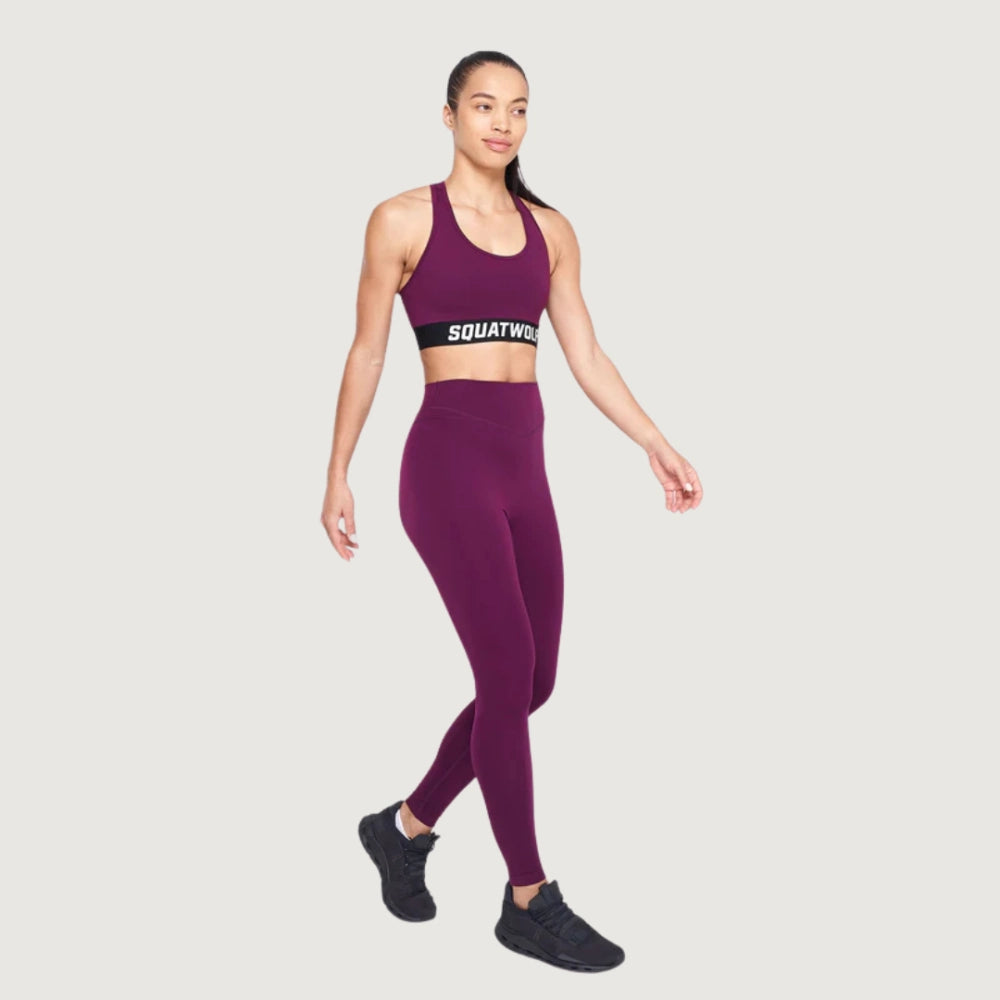 Squatwolf Wrap WB Graphic Legging – Pickled Beet