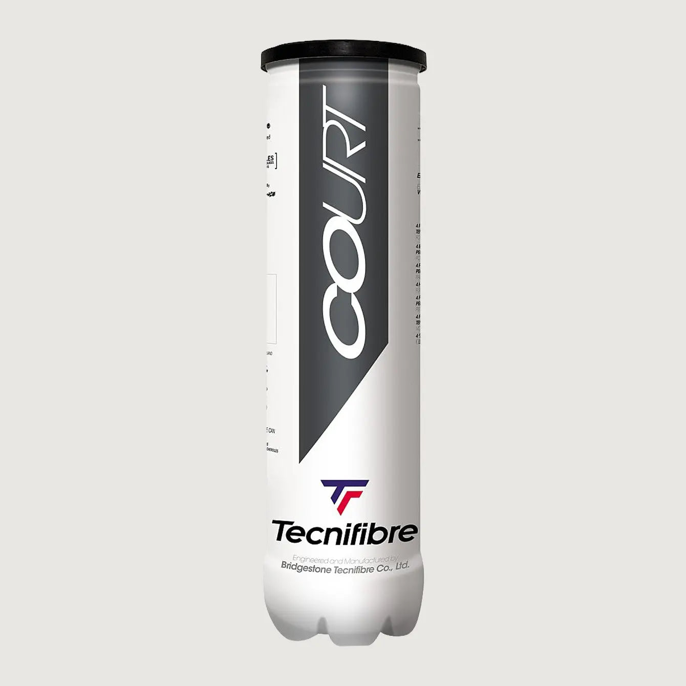 Tecnifibre Court Tennis Balls - Tube of 4