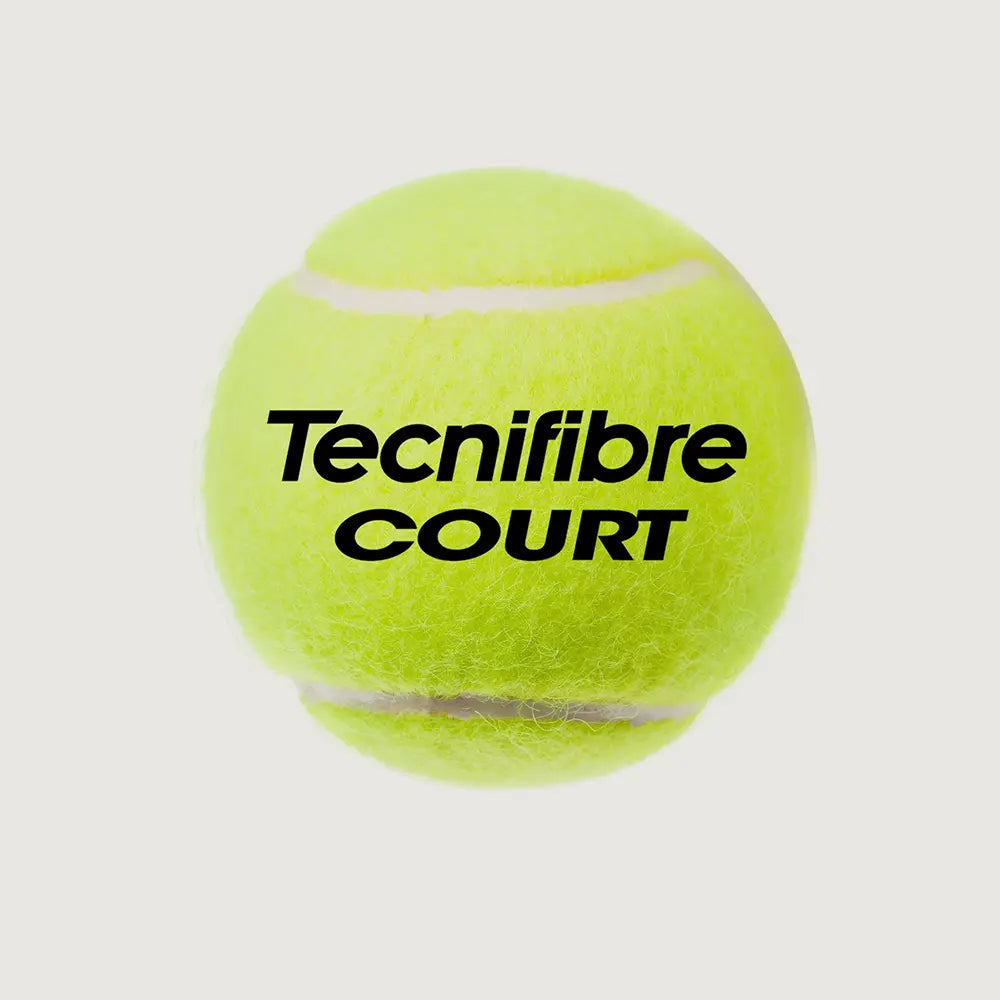 Tecnifibre Court Tennis Balls - Tube of 4