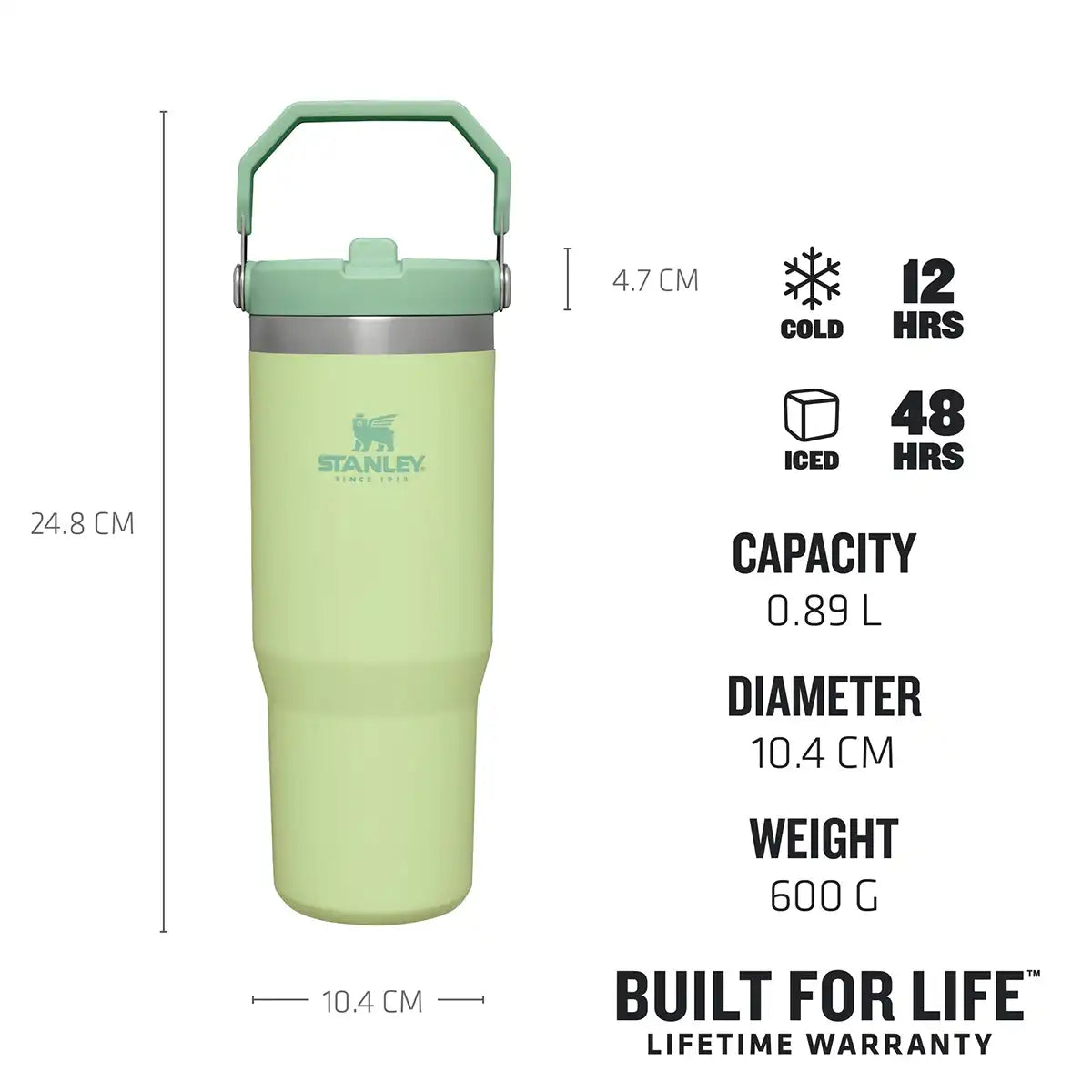 Stanley IceFlow™ Flip Straw Tumbler - Citron