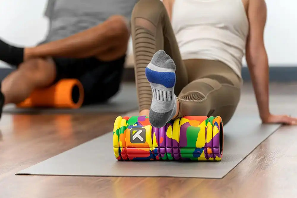 Trigger Point Grid 1.0 Rainbow Foam Roller - 13 inch