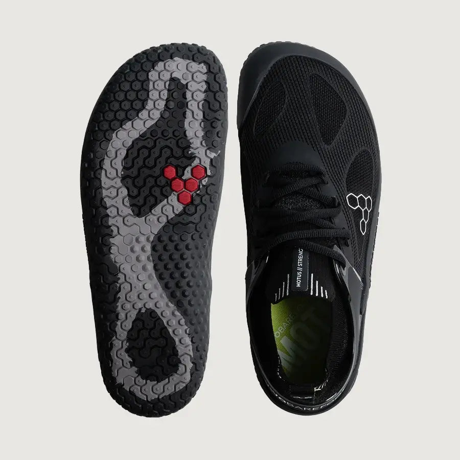 Vivobarefoot Motus Strength Men - Obsidian White