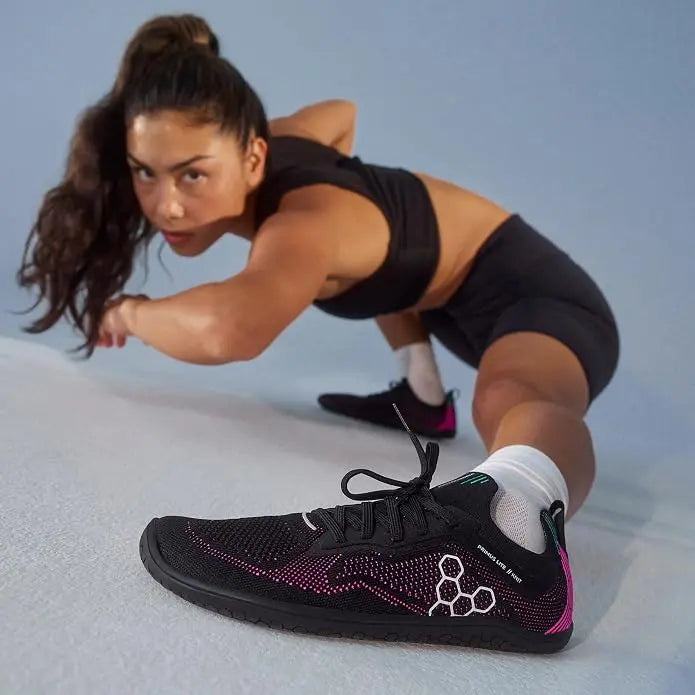 Vivobarefoot Primus Lite Knit Women - Obsidian Pink